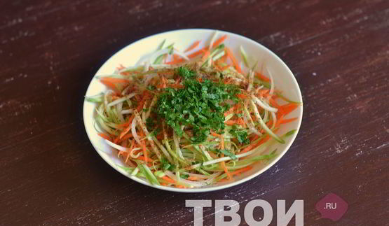 кабачки по-корейски