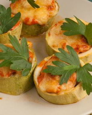 Кабачки с фаршем в мультиварке