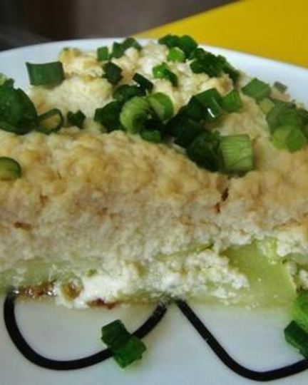 Рецепт кабачков, запеченных с тофу