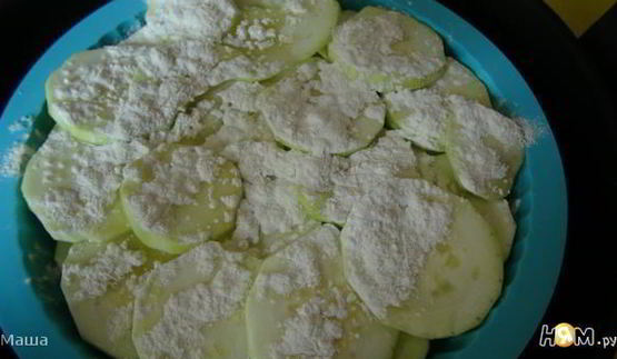 кабачки, запеченные с тофу