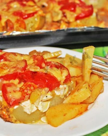 Рецепт кабачков запеченных в фольге в духовке