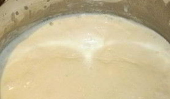 капуста, запеченная под молочным соусом