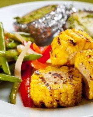 Кукуруза на гриле в остром масле