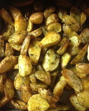 Молодая картошка запеченная в духовке