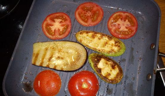 овощи на гриле