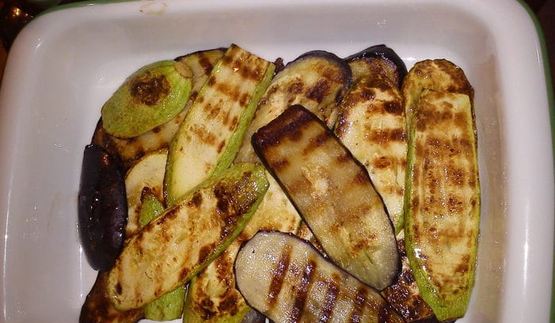 овощи на гриле