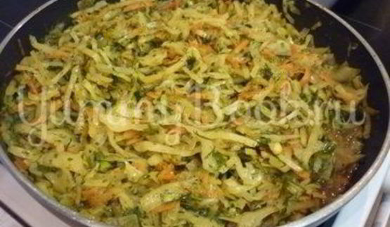 просто тушеная капуста