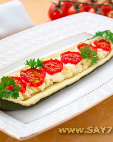 Рецепт цуккини, фаршированные фетой