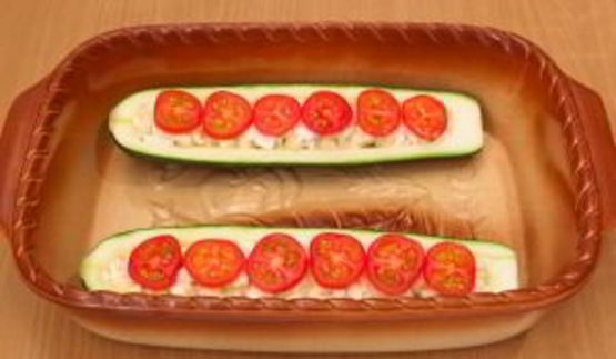 цуккини, фаршированные фетой