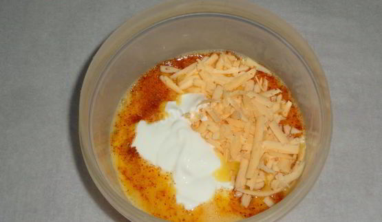 цветная капуста с яйцом на сковороде