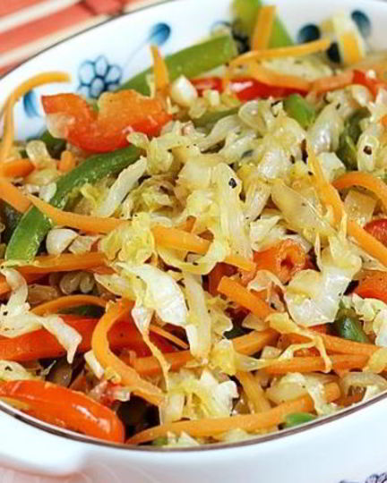 Рецепт тушеной капусты по-китайски