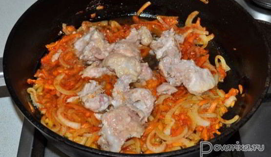 тушеная капуста с тушенкой