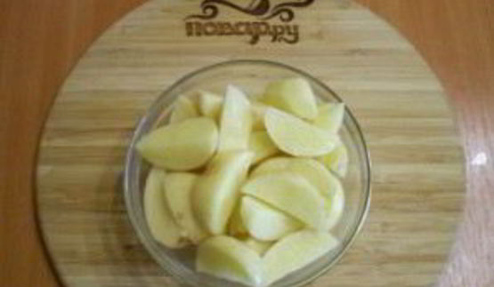 тушеная картошка с курицей в мультиварке