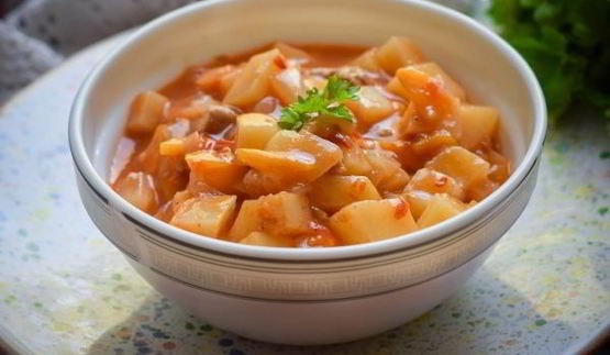 тушеная картошка