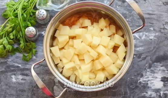 тушеная картошка