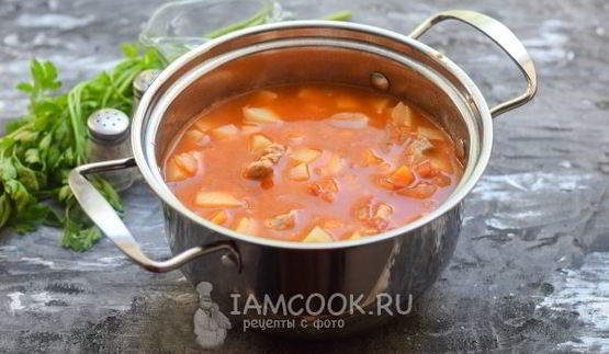 тушеная картошка