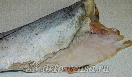 тушеная пикша