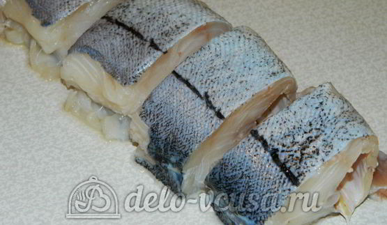 тушеная пикша