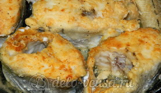 тушеная пикша