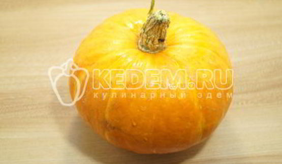 тыква с мясом в духовке