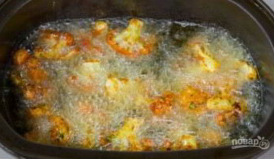 вкусная цветная капуста во фритюре