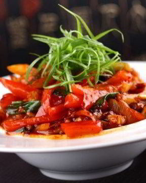 Жареные перцы с уксусом и орегано