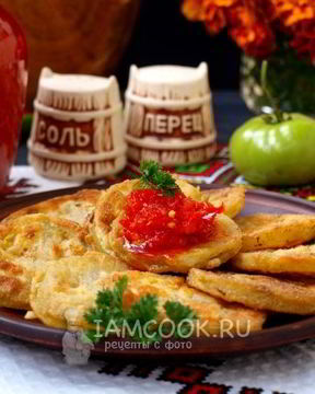 Жареные зеленые помидоры