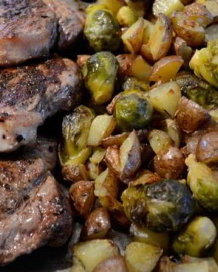 Рецепт овощного гарнира к мясу