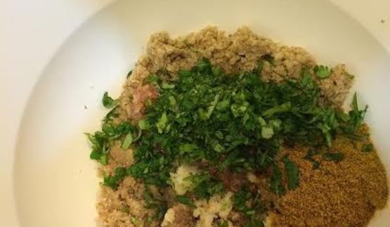 кучмачи — печень и сердце курицы с орехами