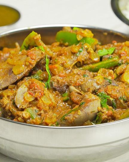 Рецепт куриной печени по-индийски