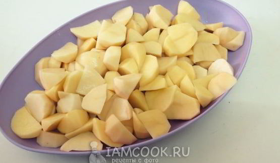 куриная печень с картошкой в духовке