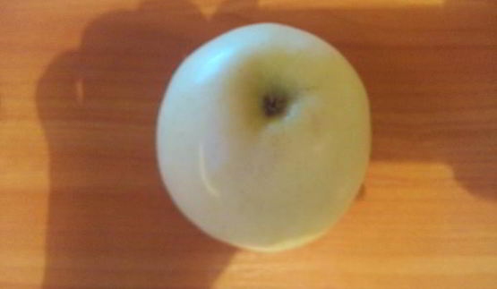 куриная печень с яблоками под сметаной