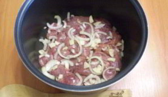 куриная печень в сливках в мультиварке