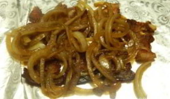 куриная печень, запеченная в фольге