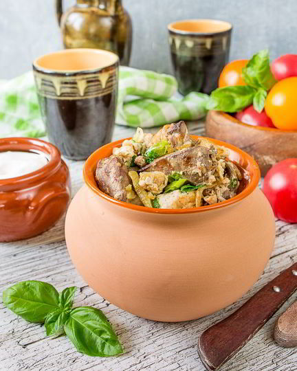 Рецепт куриной печени, жареной с яйцом