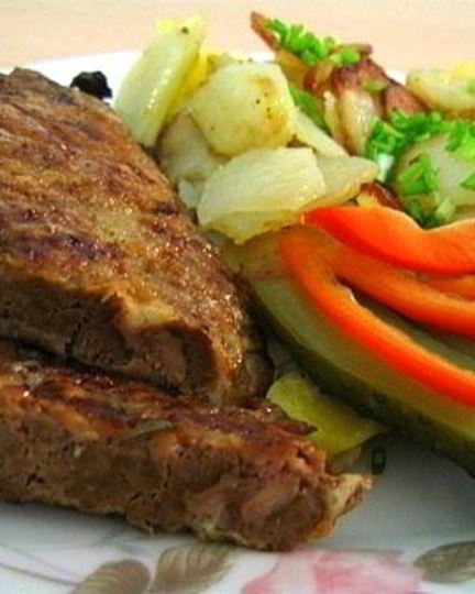 Рецепт отбивных из печени