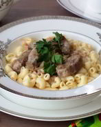 Печень баранья в сметане