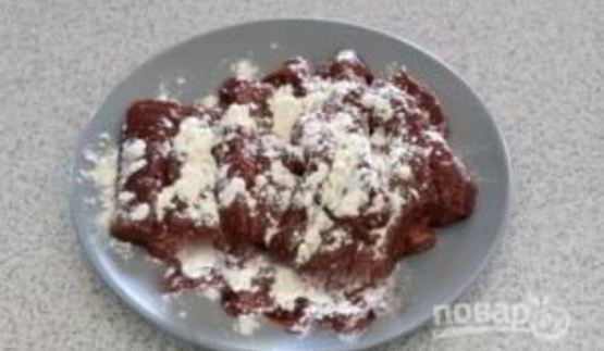 печень баранья в сметане