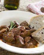 Печень говяжья тушеная в мультиварке
