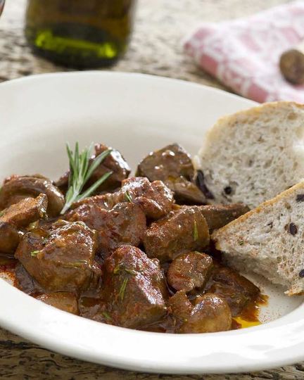 Рецепт печени говяжья тушеная в мультиварке