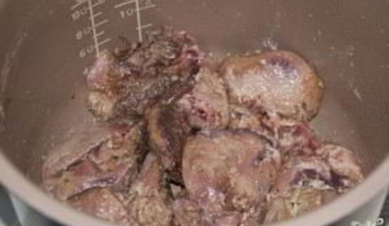 печень индейки в мультиварке