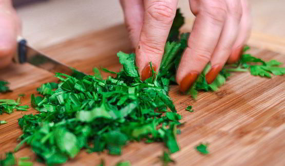 печень с овощами