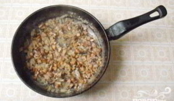 печень с рисом и грибами