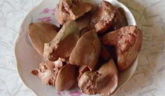 печень с рисом и грибами