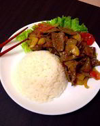 Печень в азиатском стиле