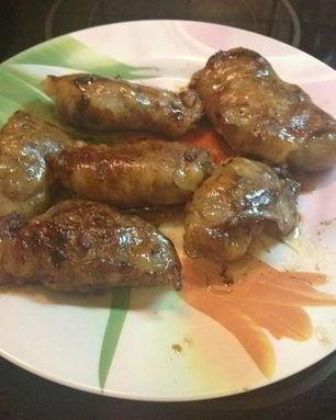 Печень в рубашке Хугабша