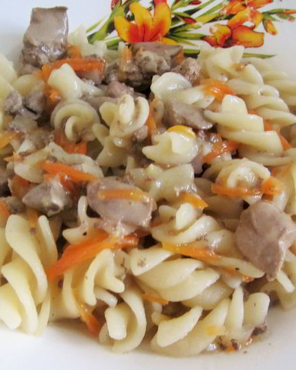 Рецепт подливки с печенью