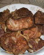 Жареная печень