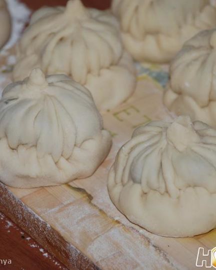 Рецепт двухъярусных хинкали