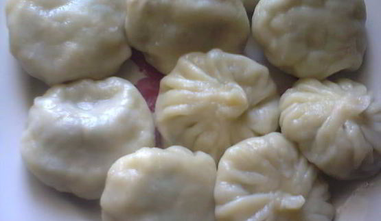 хинкали постные с грибами